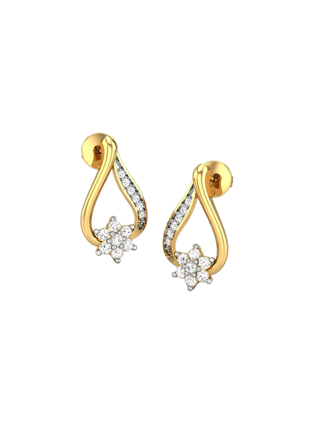CANDERE A KALYAN JEWELLERS COMPANY 22KT (916) Gold Cubic Zirconia Studded Earrings-2.9 gm
CANDERE A KALYAN JEWELLERS COMPANY 22KT (916) Gold Cubic Zirconia Studded Earrings-2.9 gm