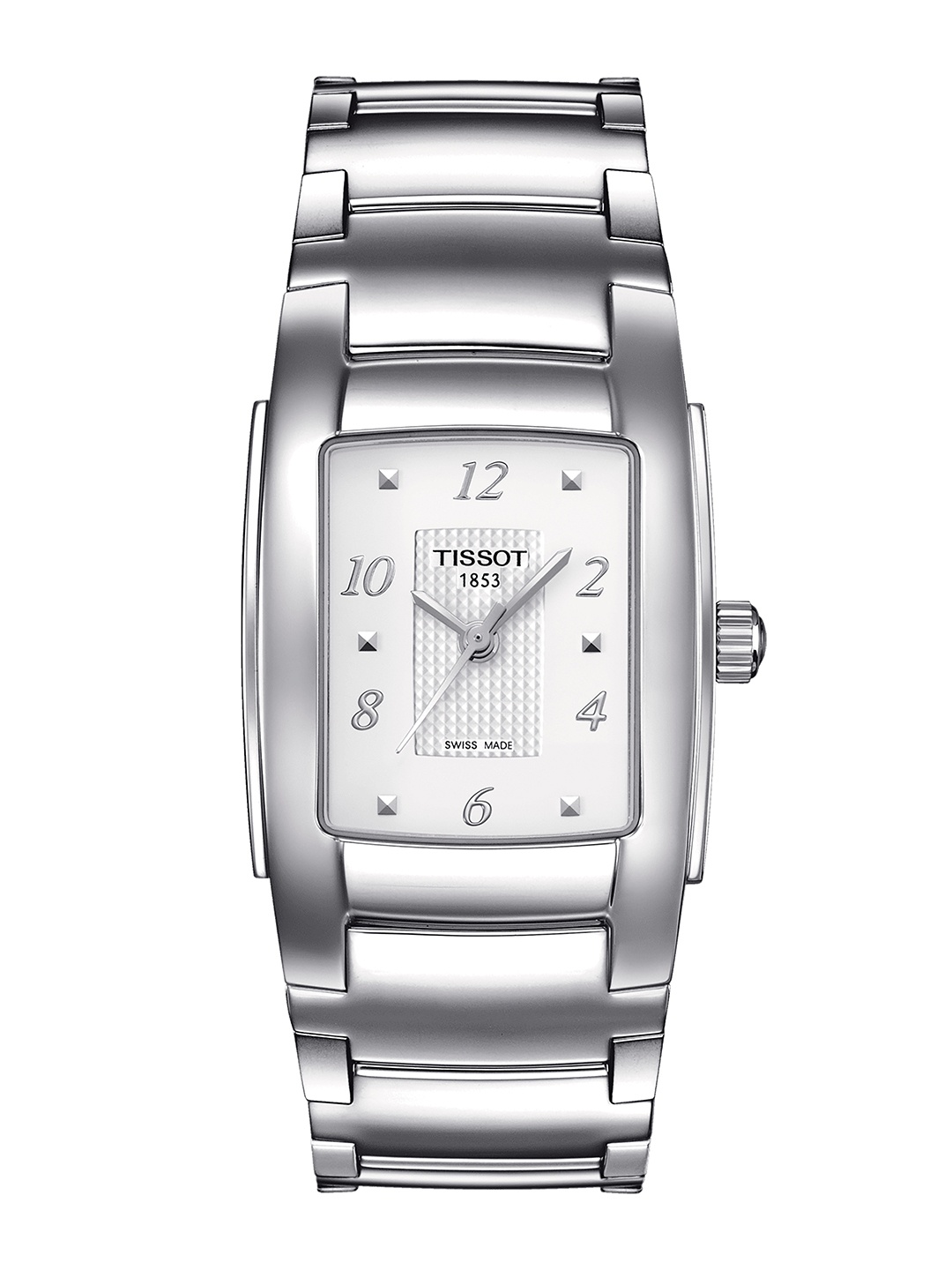 TISSOT Women Stainless Steel Bracelet Style Straps Analogue Watch T0733101101700, White
TISSOT Women Stainless Steel Bracelet Style Straps Analogue Watch T0733101101700, White