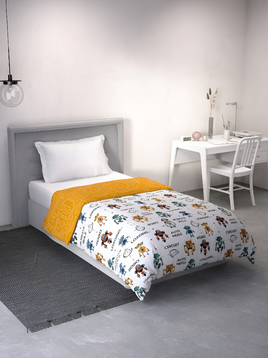 DDecor White & Orange Cartoon Characters Cotton Mild Winter 150 GSM Single Bed Dohar
DDecor White & Orange Cartoon Characters Cotton Mild Winter 150 GSM Single Bed Dohar