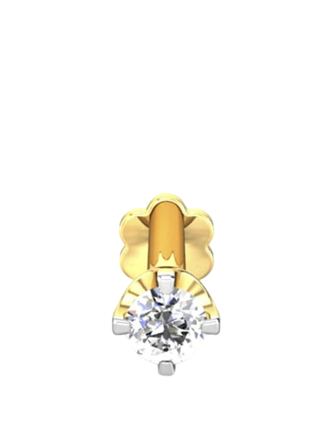 CANDERE A KALYAN JEWELLERS COMPANY BIS Hallmark 18KT Gold Diamond Nosepin - 0.38 gm
CANDERE A KALYAN JEWELLERS COMPANY BIS Hallmark 18KT Gold Diamond Nosepin - 0.38 gm