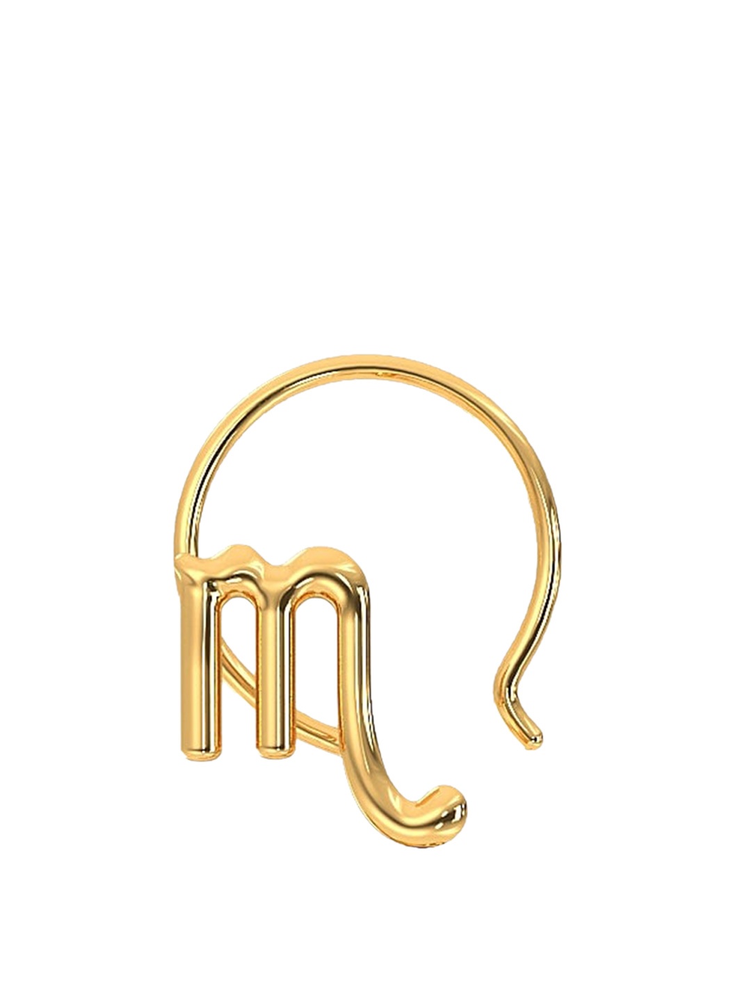 CANDERE A KALYAN JEWELLERS COMPANY BIS Hallmark 14KT Gold Scorpio Zodiac Nosepin-0.19 gm
CANDERE A KALYAN JEWELLERS COMPANY BIS Hallmark 14KT Gold Scorpio Zodiac Nosepin-0.19 gm