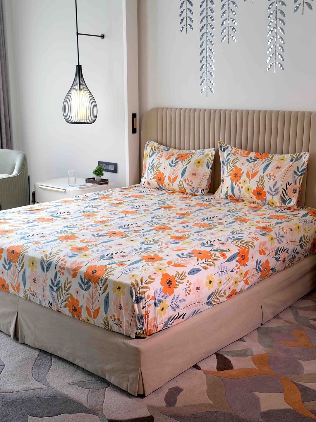 Pure Decor King Size Double Bed Bedsheet With 2 Pillow Covers 108in X 108in,274cm X 274cms, White
Pure Decor King Size Double Bed Bedsheet With 2 Pillow Covers 108in X 108in,274cm X 274cms, White