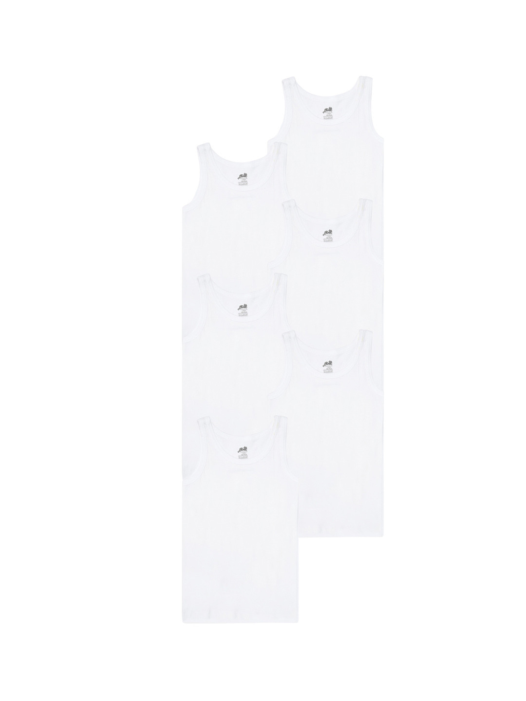 BRAT Boys Pack Of 6 Pure Cotton Undershirt Vests BR-BI-VS-WV001-10P-6-PO6, White
BRAT Boys Pack Of 6 Pure Cotton Undershirt Vests BR-BI-VS-WV001-10P-6-PO6, White