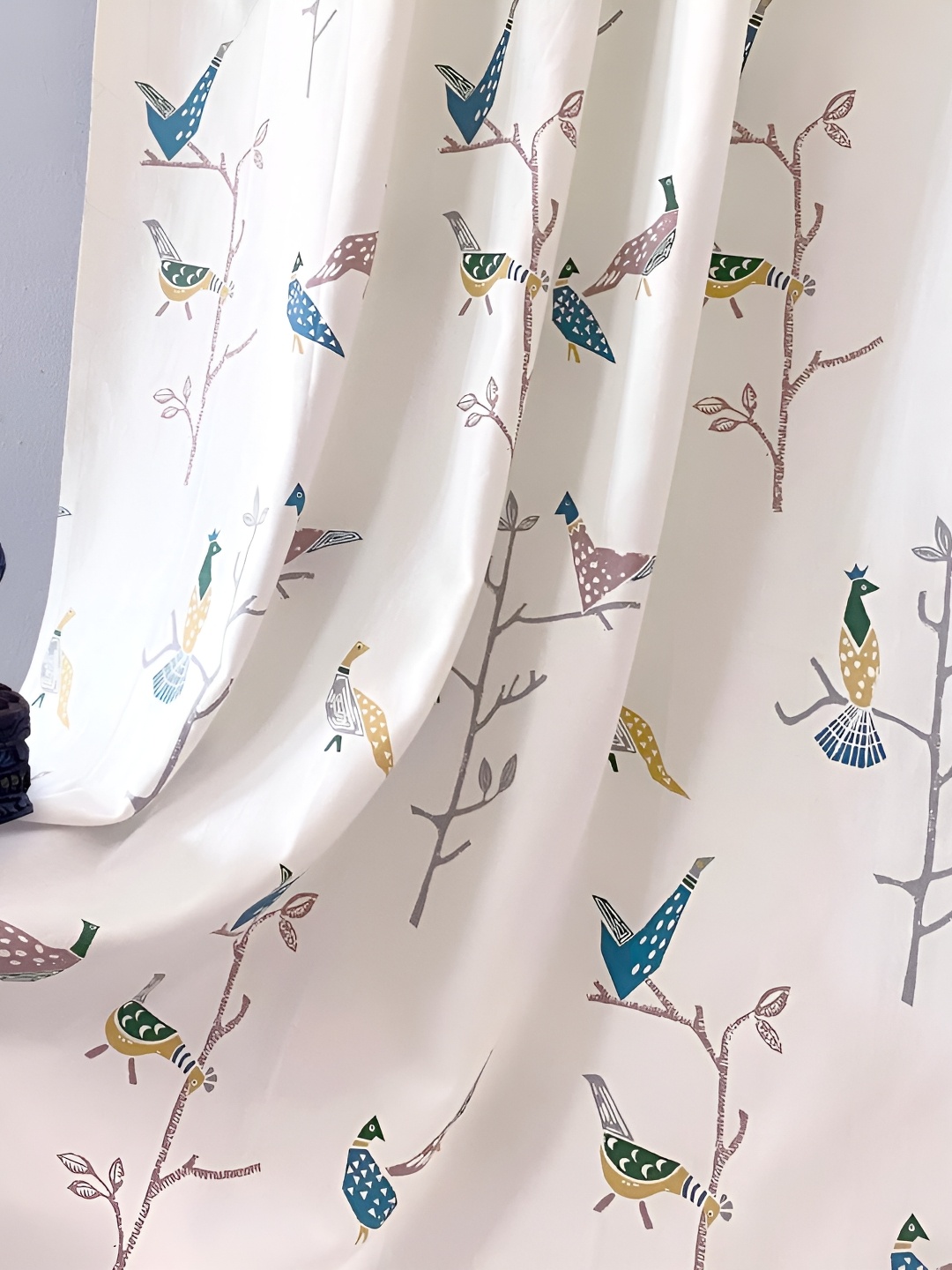 Tranquebar Home Blue & White 2 Pieces Floral Printed Room Darkening Cotton Window Curtains
Tranquebar Home Blue & White 2 Pieces Floral Printed Room Darkening Cotton Window Curtains