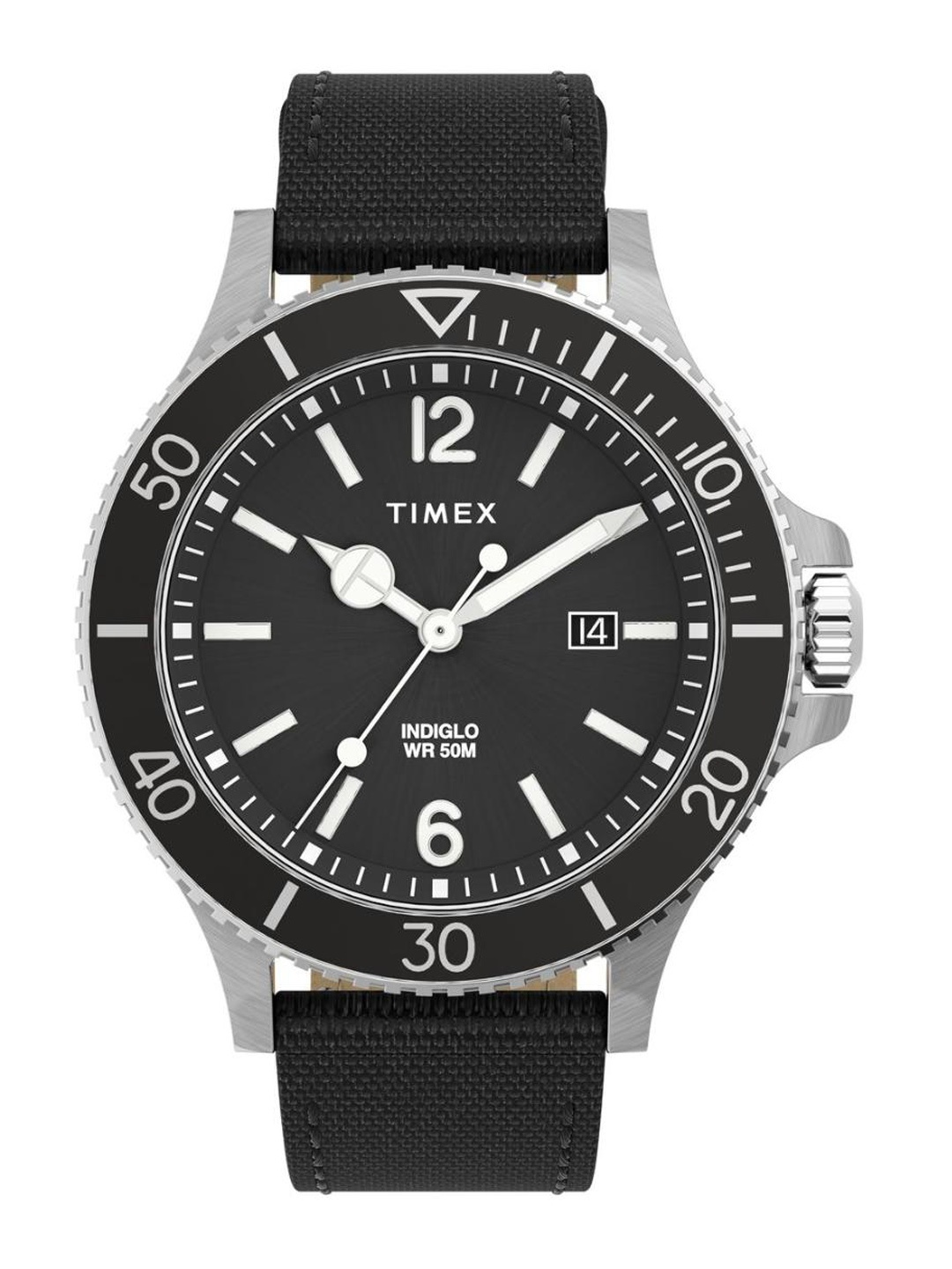 Timex Men Brass Dial & Straps Analogue Watch TW2V27000, Black