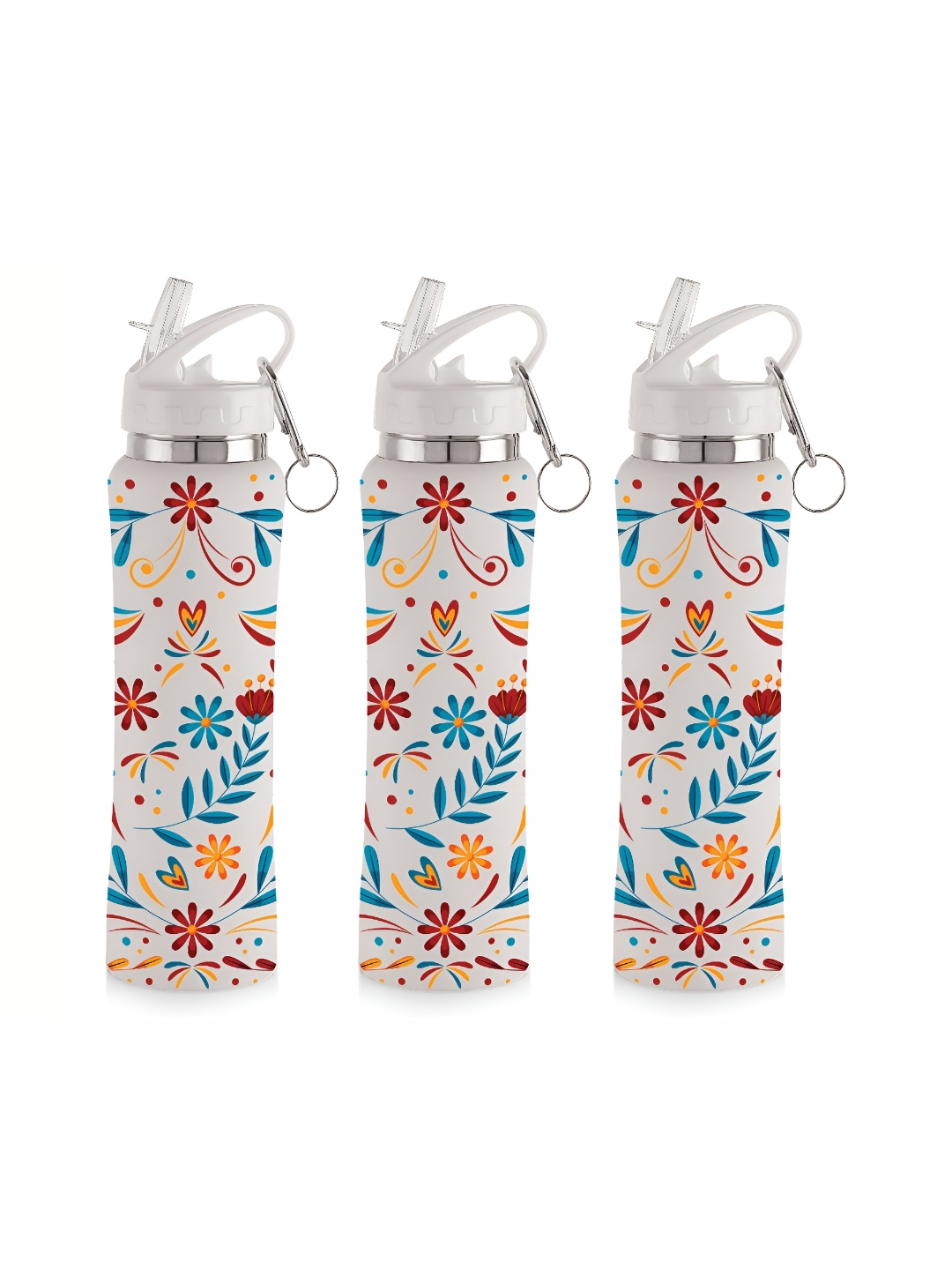 NIRLON White & Blue 3 Pcs Printed Stainless Steel Single Wall Vacuum Sippers 750 ml Each
NIRLON White & Blue 3 Pcs Printed Stainless Steel Single Wall Vacuum Sippers 750 ml Each