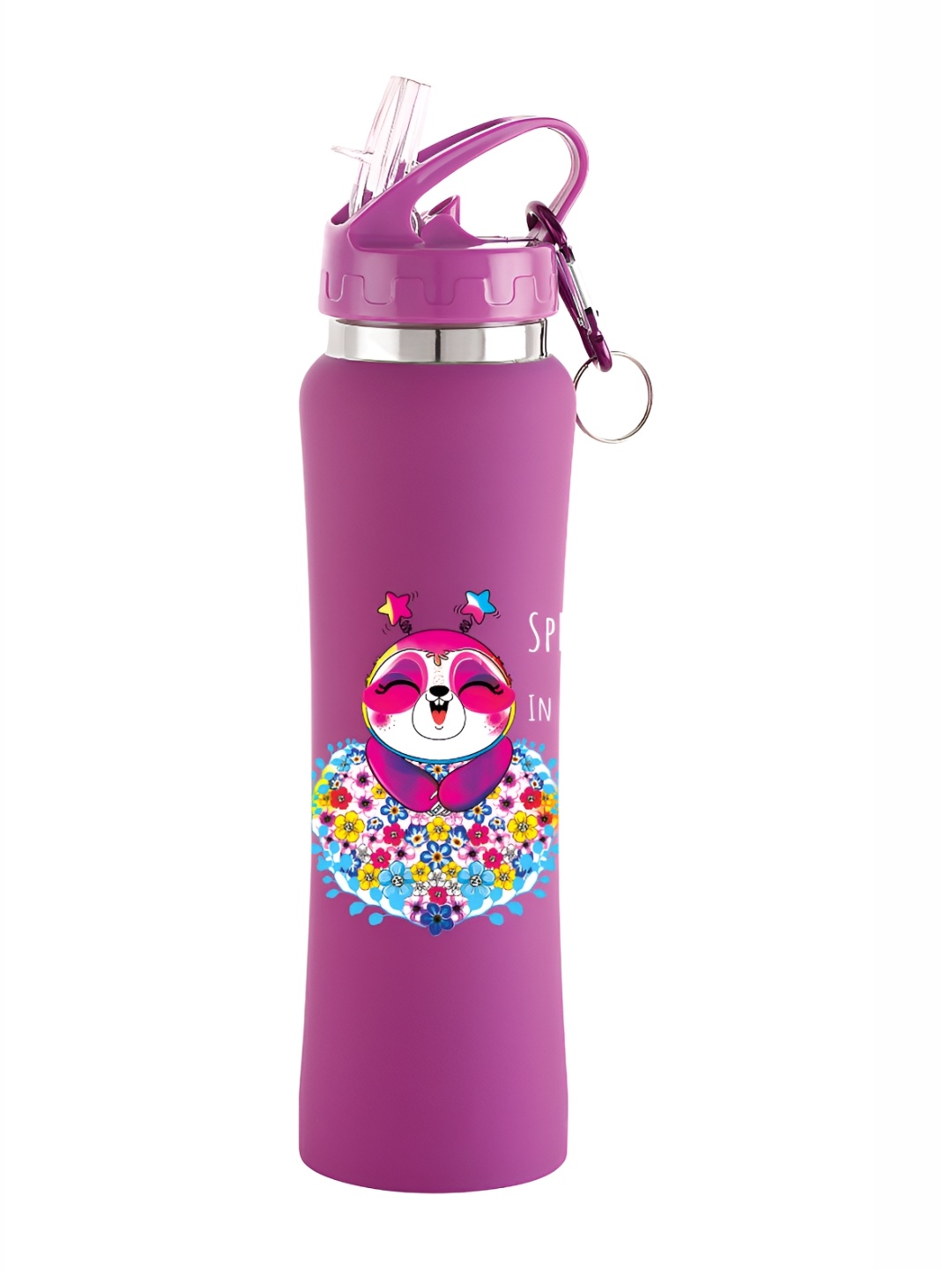 NIRLON Pink & Yellow Printed Stainless Steel Single Wall Vacuum Sipper Water Bottle 750 ml
NIRLON Pink & Yellow Printed Stainless Steel Single Wall Vacuum Sipper Water Bottle 750 ml