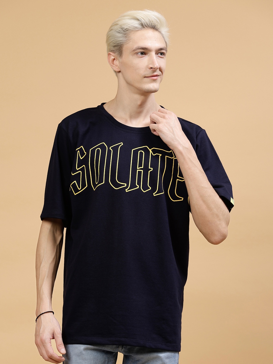 Rigo Graphic Printed Oversized Drop Shoulder Sleeves Pure Cotton Sports T-shirt, Navy blue
Rigo Graphic Printed Oversized Drop Shoulder Sleeves Pure Cotton Sports T-shirt, Navy blue