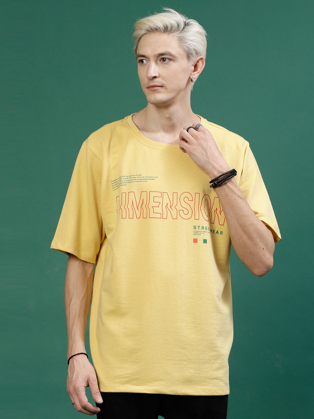 Rigo Typographic Printed Oversized Drop Shoulder Sleeves Pure Cotton Sports T-shirt, Yellow
Rigo Typographic Printed Oversized Drop Shoulder Sleeves Pure Cotton Sports T-shirt, Yellow