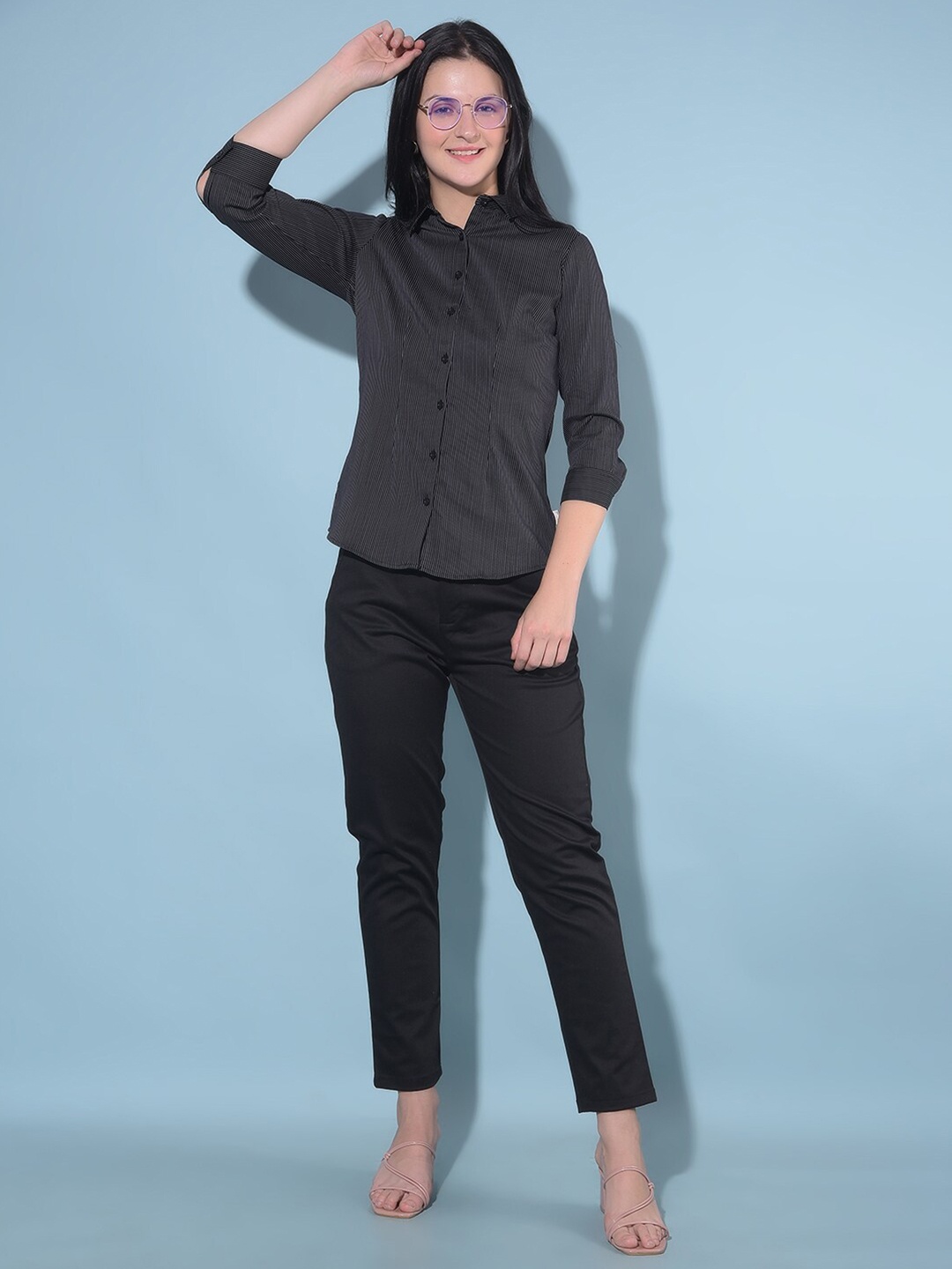 Crimsoune Club Classic Slim Fit Long Sleeves Spread Collar Cotton Opaque Casual Shirt, Black
Crimsoune Club Classic Slim Fit Long Sleeves Spread Collar Cotton Opaque Casual Shirt, Black