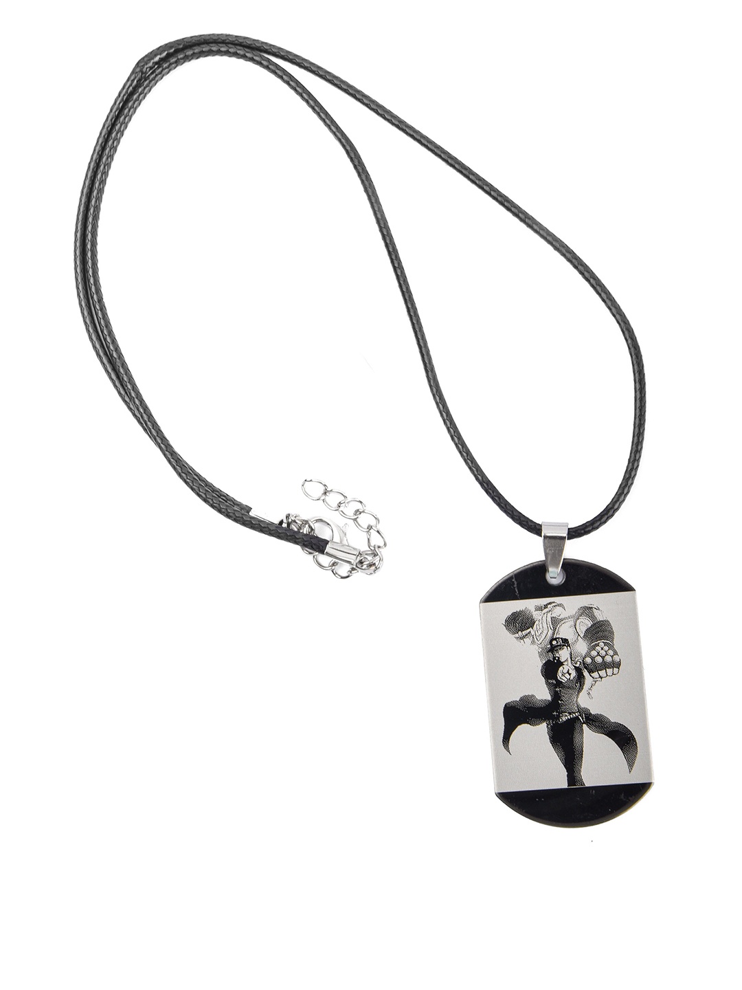 COMICSENSE Unisex JoJo's Bizarre Adventure Anime Yare Yare Metal Necklace Pendant, Black
COMICSENSE Unisex JoJo's Bizarre Adventure Anime Yare Yare Metal Necklace Pendant, Black