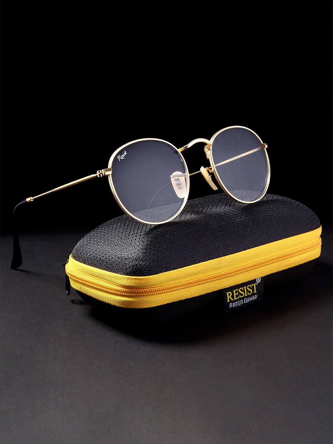 RESIST EYEWEAR Unisex Round Sunglasses with UV Protected Lens THOMAS GF DN2, Transparent
RESIST EYEWEAR Unisex Round Sunglasses with UV Protected Lens THOMAS GF DN2, Transparent