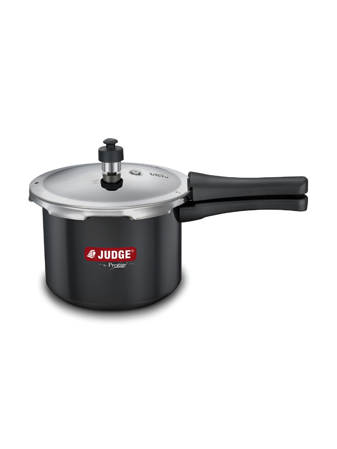 JUDGE By Prestige Vista Black & Silver Toned Induction Bottom Outer lid Pressure Cooker 3L
JUDGE By Prestige Vista Black & Silver Toned Induction Bottom Outer lid Pressure Cooker 3L