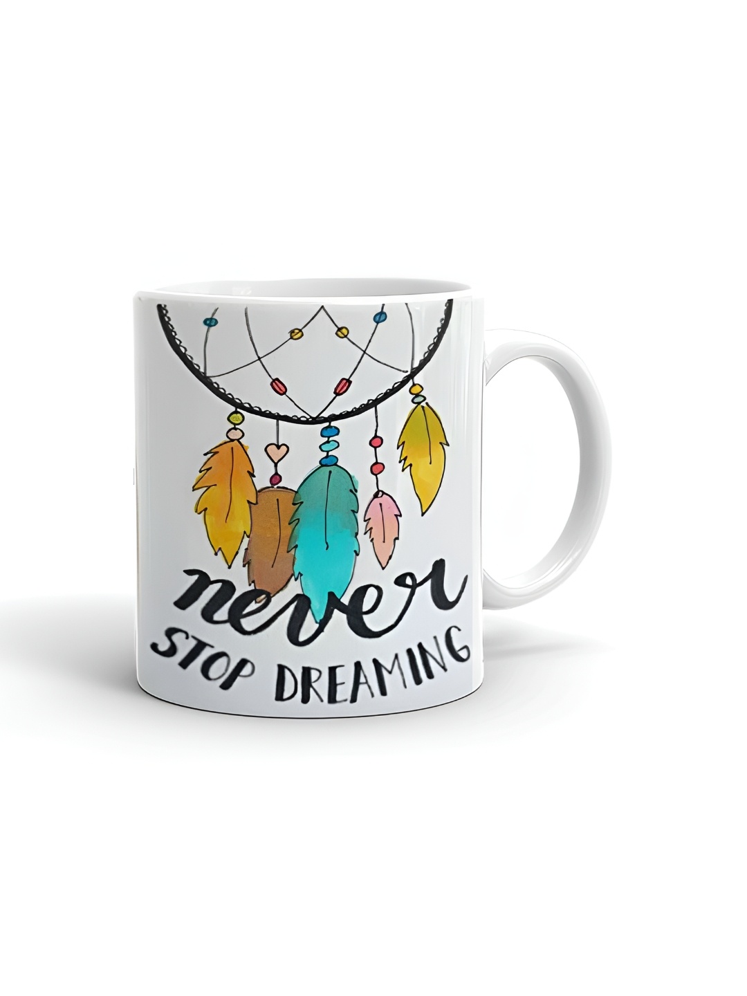 Khakee White & Black Text or Slogans Printed Microwave Safe Ceramic Glossy Mug 325 ml
Khakee White & Black Text or Slogans Printed Microwave Safe Ceramic Glossy Mug 325 ml