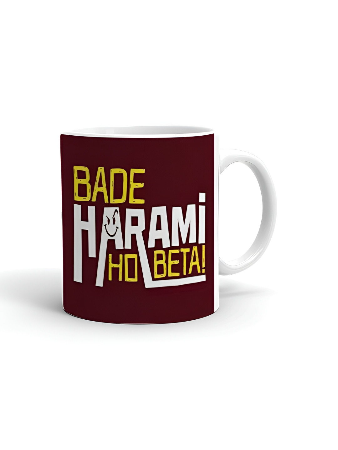 Khakee White & Maroon Printed Ceramic Glossy Mug 325 ml
Khakee White & Maroon Printed Ceramic Glossy Mug 325 ml