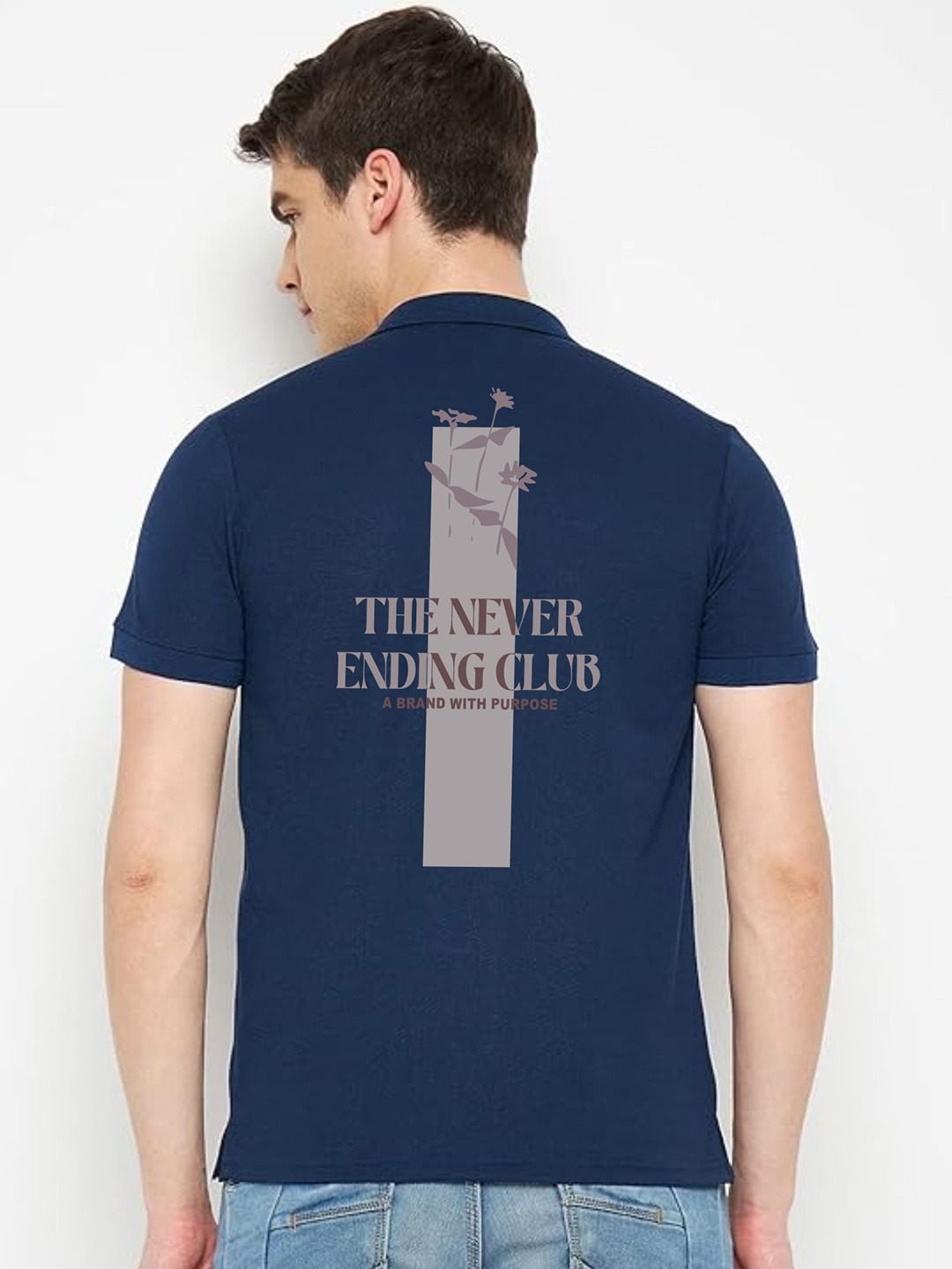 Polo Plus Regular Fit Short Sleeves Polo Collar Typography Printed Dri-FIT T-shirt, Navy blue
Polo Plus Regular Fit Short Sleeves Polo Collar Typography Printed Dri-FIT T-shirt, Navy blue