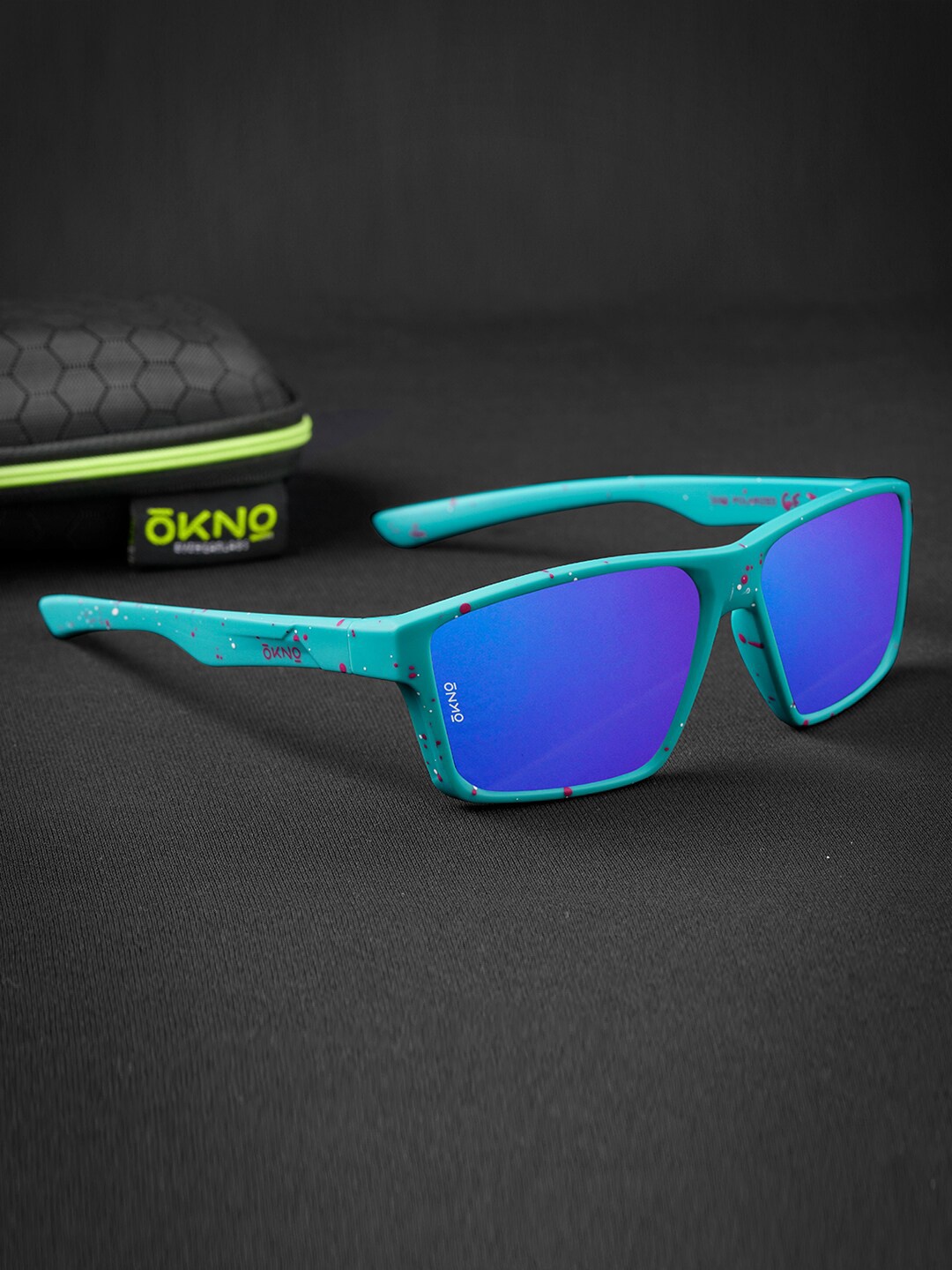Eyewearlabs NORG Unisex Rectangle Sunglasses with Polarised Lens ELOKNorgFKC11, Blue
Eyewearlabs NORG Unisex Rectangle Sunglasses with Polarised Lens ELOKNorgFKC11, Blue