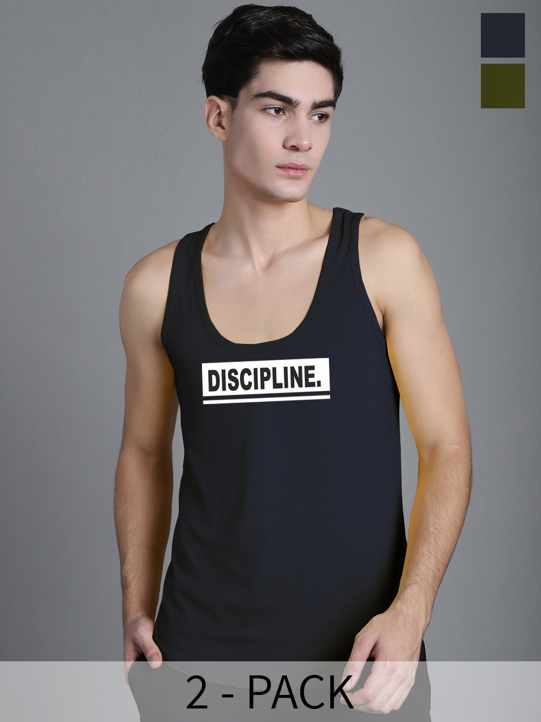 FBAR Pack Of 2 Printed Pure Cotton Innerwear Vests 19042024FBC582-17-FBC604-34, Navy blue
FBAR Pack Of 2 Printed Pure Cotton Innerwear Vests 19042024FBC582-17-FBC604-34, Navy blue