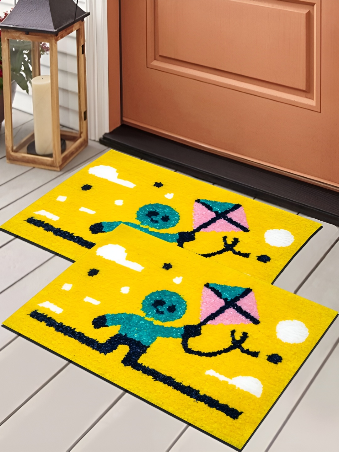 Aura Yellow & White 2Pcs Cartoon Designed Printed 2500 GSM Microfiber Anti-Skid Doormats
Aura Yellow & White 2Pcs Cartoon Designed Printed 2500 GSM Microfiber Anti-Skid Doormats