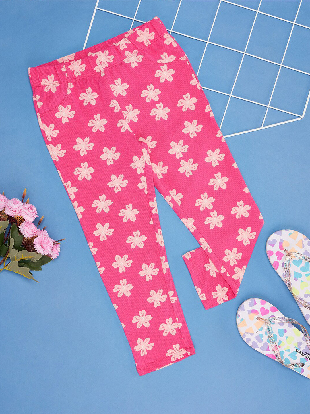 Pantaloons Junior Girls Slim Fit Printed Jeggings, Pink
Pantaloons Junior Girls Slim Fit Printed Jeggings, Pink