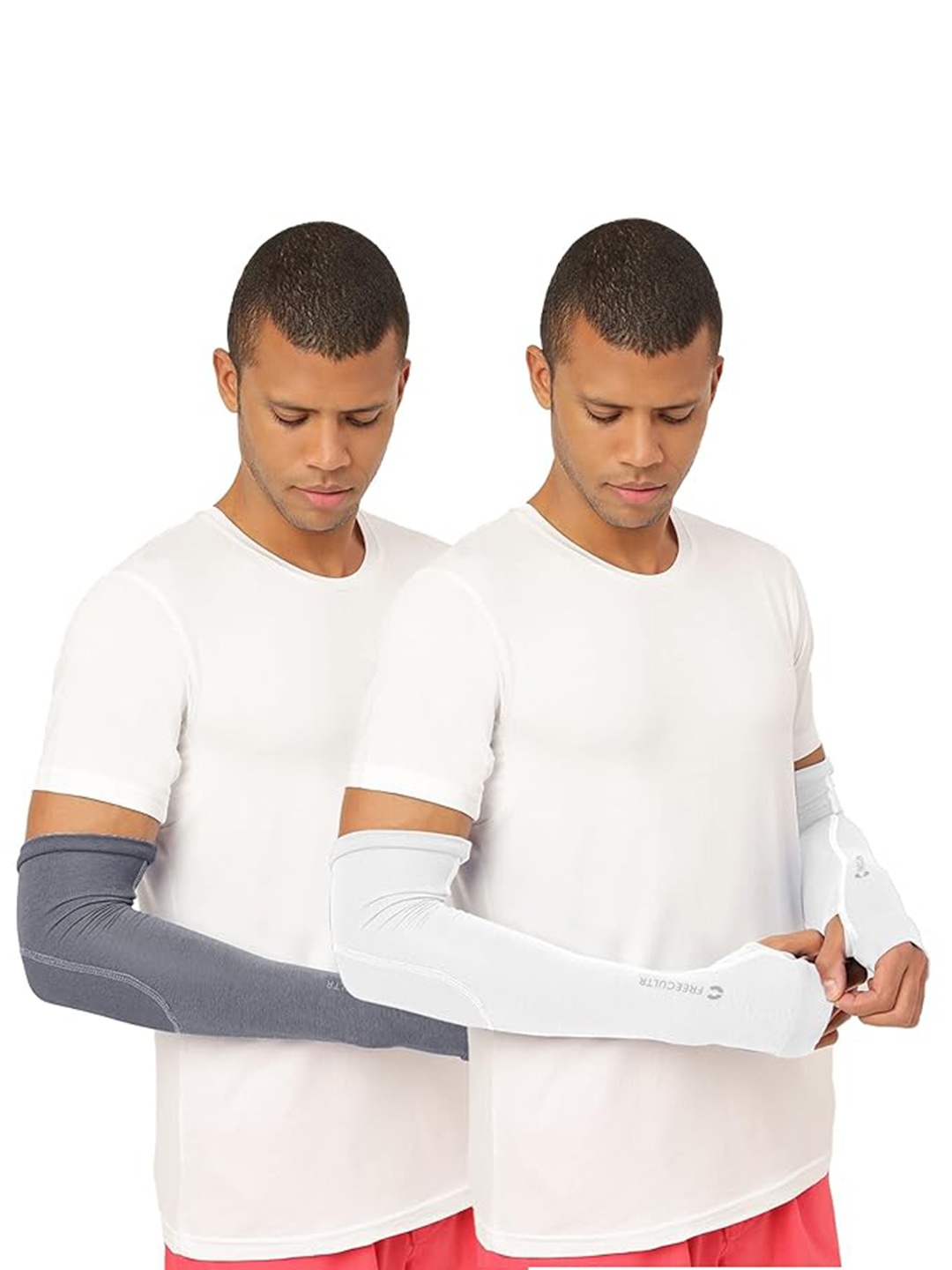 FREECULTR Unisex Set Of 2 Breathable Bamboo Cotton Antibacterial Arm Sleeves, Off white
FREECULTR Unisex Set Of 2 Breathable Bamboo Cotton Antibacterial Arm Sleeves, Off white