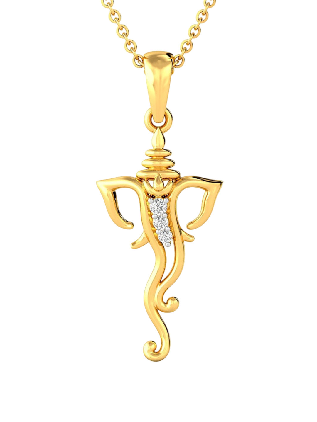 CANDERE A KALYAN JEWELLERS COMPANY 18KT (750) BIS Hallmark CZ Studded Gold Pendant-1.15gm
CANDERE A KALYAN JEWELLERS COMPANY 18KT (750) BIS Hallmark CZ Studded Gold Pendant-1.15gm