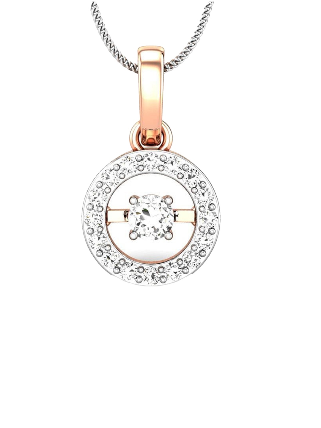 CANDERE A KALYAN JEWELLERS COMPANY BIS Hallmark 18KT (750)Rose Gold Diamond Pendant-1.11gm
CANDERE A KALYAN JEWELLERS COMPANY BIS Hallmark 18KT (750)Rose Gold Diamond Pendant-1.11gm