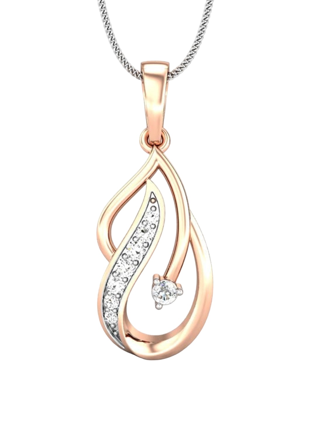 CANDERE A KALYAN JEWELLERS COMPANY BIS Hallmark 18KT (750) Rose Gold Diamond Pendant-1.1gm
CANDERE A KALYAN JEWELLERS COMPANY BIS Hallmark 18KT (750) Rose Gold Diamond Pendant-1.1gm