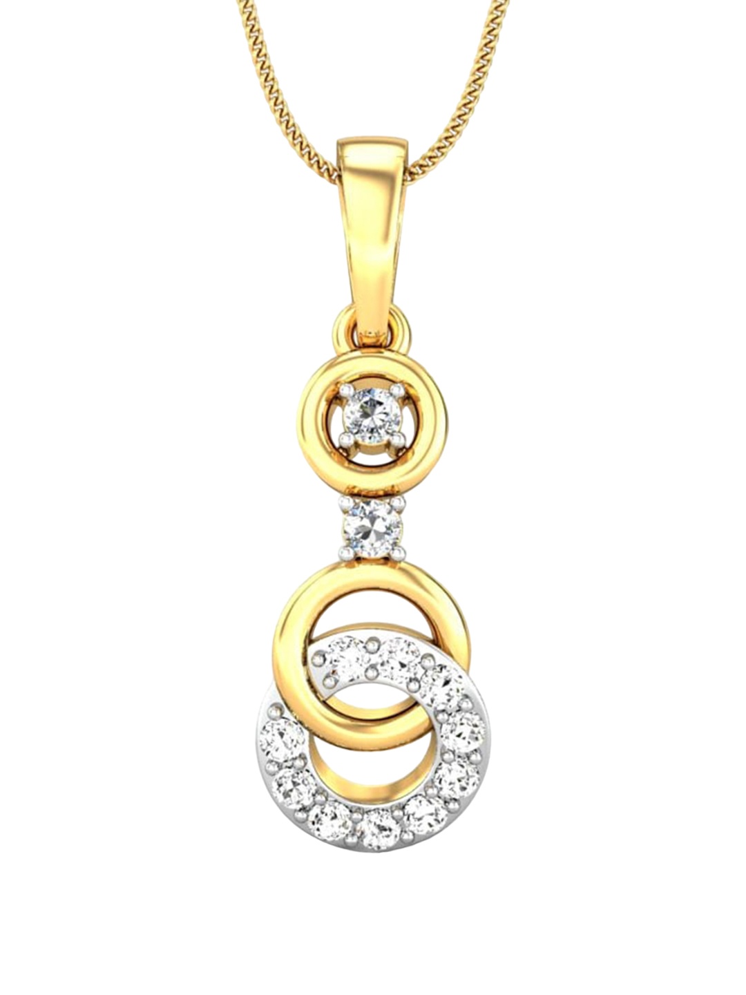 CANDERE A KALYAN JEWELLERS COMPANY BIS Hallmark 18KT (750) Gold Diamond Pendant-0.95gm
CANDERE A KALYAN JEWELLERS COMPANY BIS Hallmark 18KT (750) Gold Diamond Pendant-0.95gm