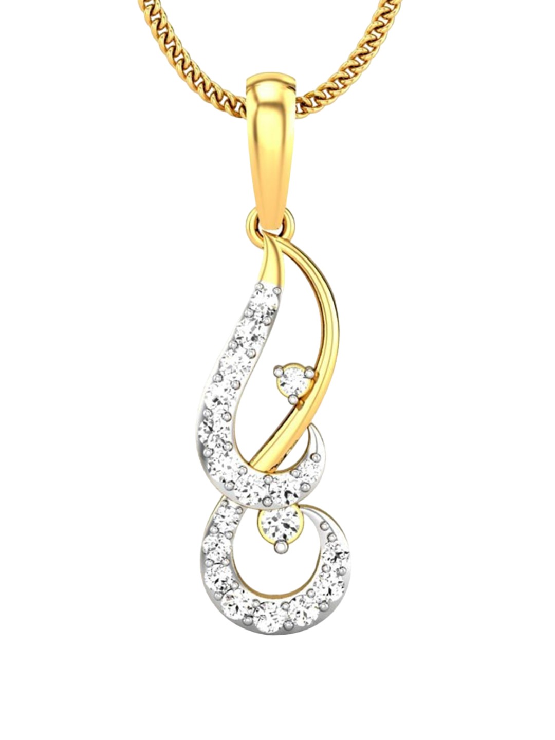 CANDERE A KALYAN JEWELLERS COMPANY 18KT (750) BIS Hallmark CZ Studded Gold Pendant-1.7 gm
CANDERE A KALYAN JEWELLERS COMPANY 18KT (750) BIS Hallmark CZ Studded Gold Pendant-1.7 gm