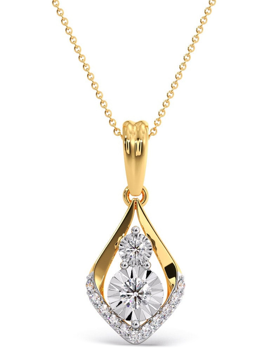 CANDERE A KALYAN JEWELLERS COMPANY BIS Hallmark 18KT (750) Gold Diamond Pendant-1.51gm
CANDERE A KALYAN JEWELLERS COMPANY BIS Hallmark 18KT (750) Gold Diamond Pendant-1.51gm