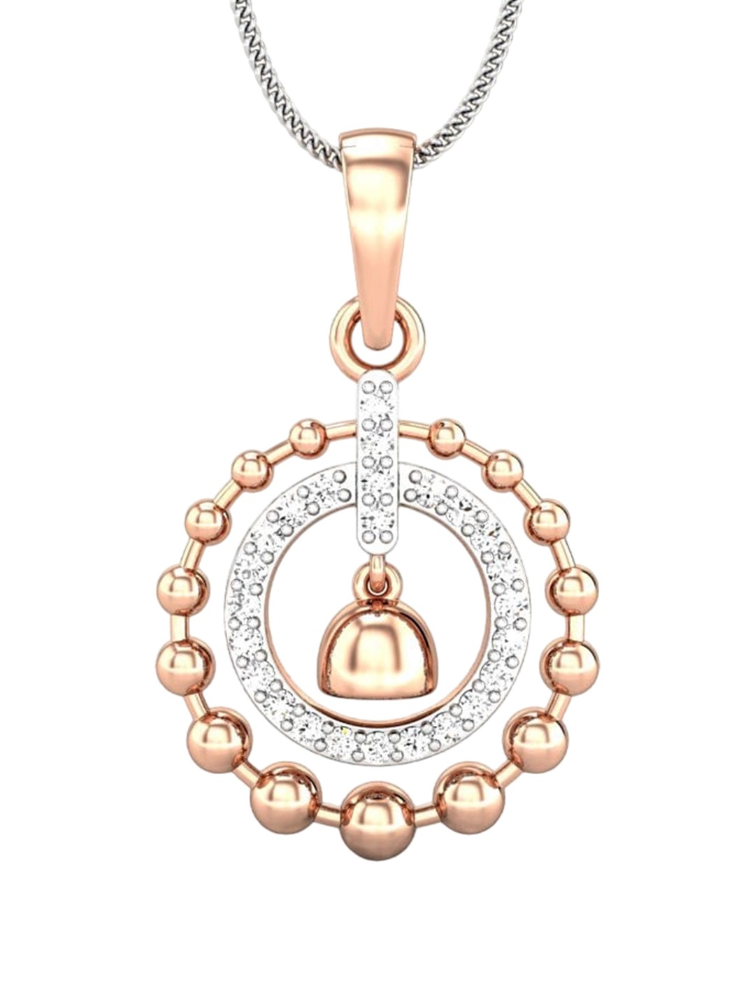 CANDERE A KALYAN JEWELLERS COMPANY 14KT (585) BIS Hallmark Rose Gold Pendant-1.23gm
CANDERE A KALYAN JEWELLERS COMPANY 14KT (585) BIS Hallmark Rose Gold Pendant-1.23gm