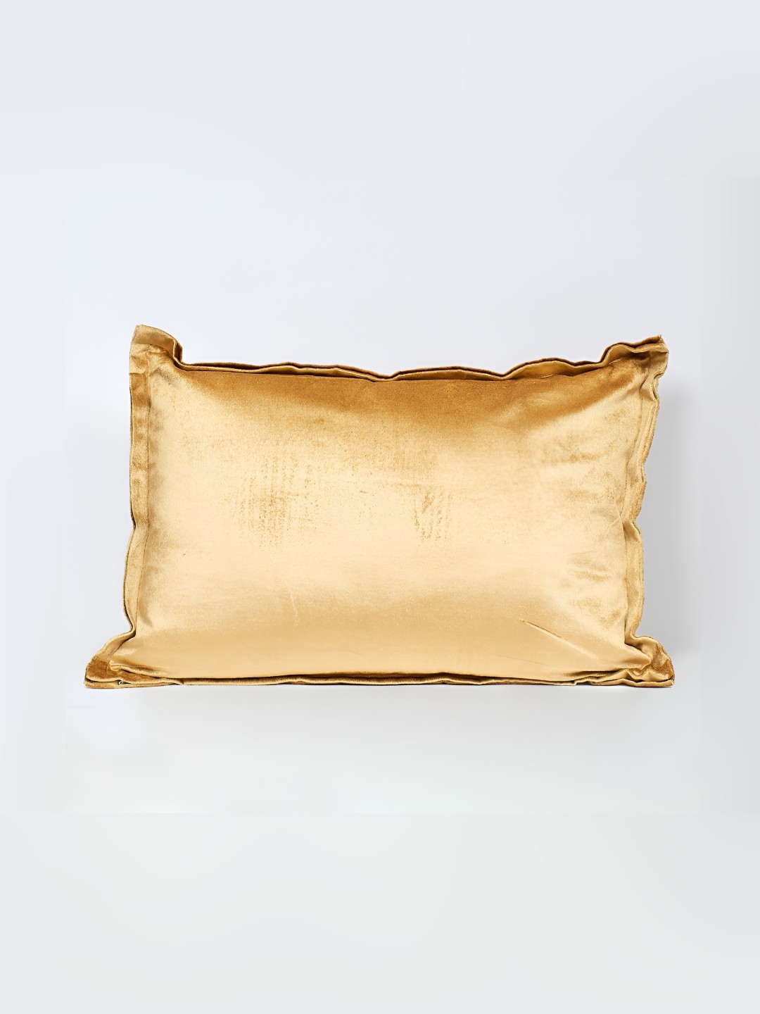 House of Harkaari Gold-Toned Viscose Velvet Lip Flange Rectangle Cushion Cover with Filler
House of Harkaari Gold-Toned Viscose Velvet Lip Flange Rectangle Cushion Cover with Filler