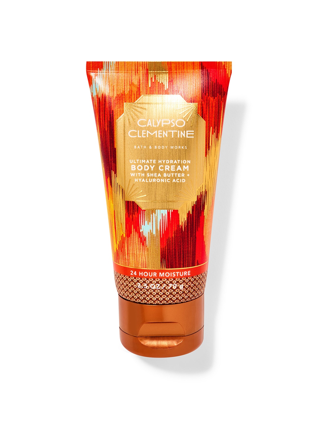 Bath & Body Works Calypso Clementine Travel Size Ultra Hydration Body Cream - 70g, Orange
Bath & Body Works Calypso Clementine Travel Size Ultra Hydration Body Cream - 70g, Orange
