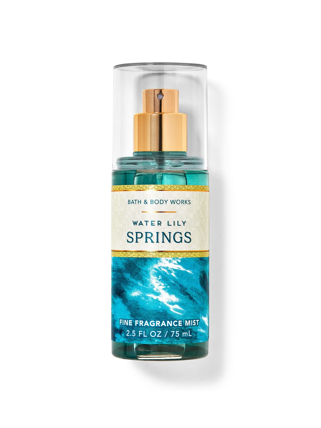 Bath & Body Works Water Lily Springs Travel Size Fine Fragrance Mist - 75ml, Blue
Bath & Body Works Water Lily Springs Travel Size Fine Fragrance Mist - 75ml, Blue