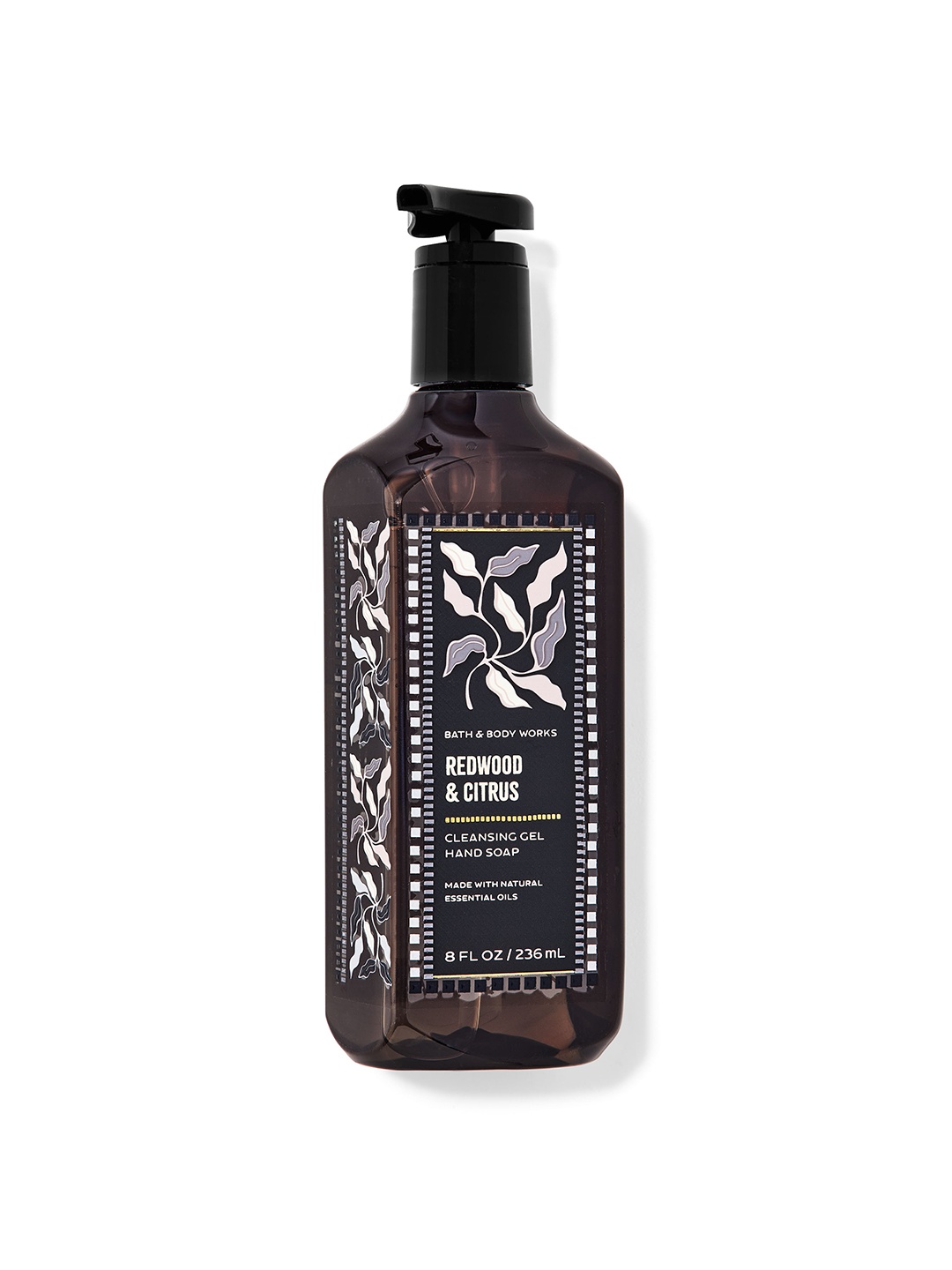 Bath & Body Works Redwood & Citrus Cleansing Gel Hand Soap with Vitamin E - 236 ml, Black
Bath & Body Works Redwood & Citrus Cleansing Gel Hand Soap with Vitamin E - 236 ml, Black