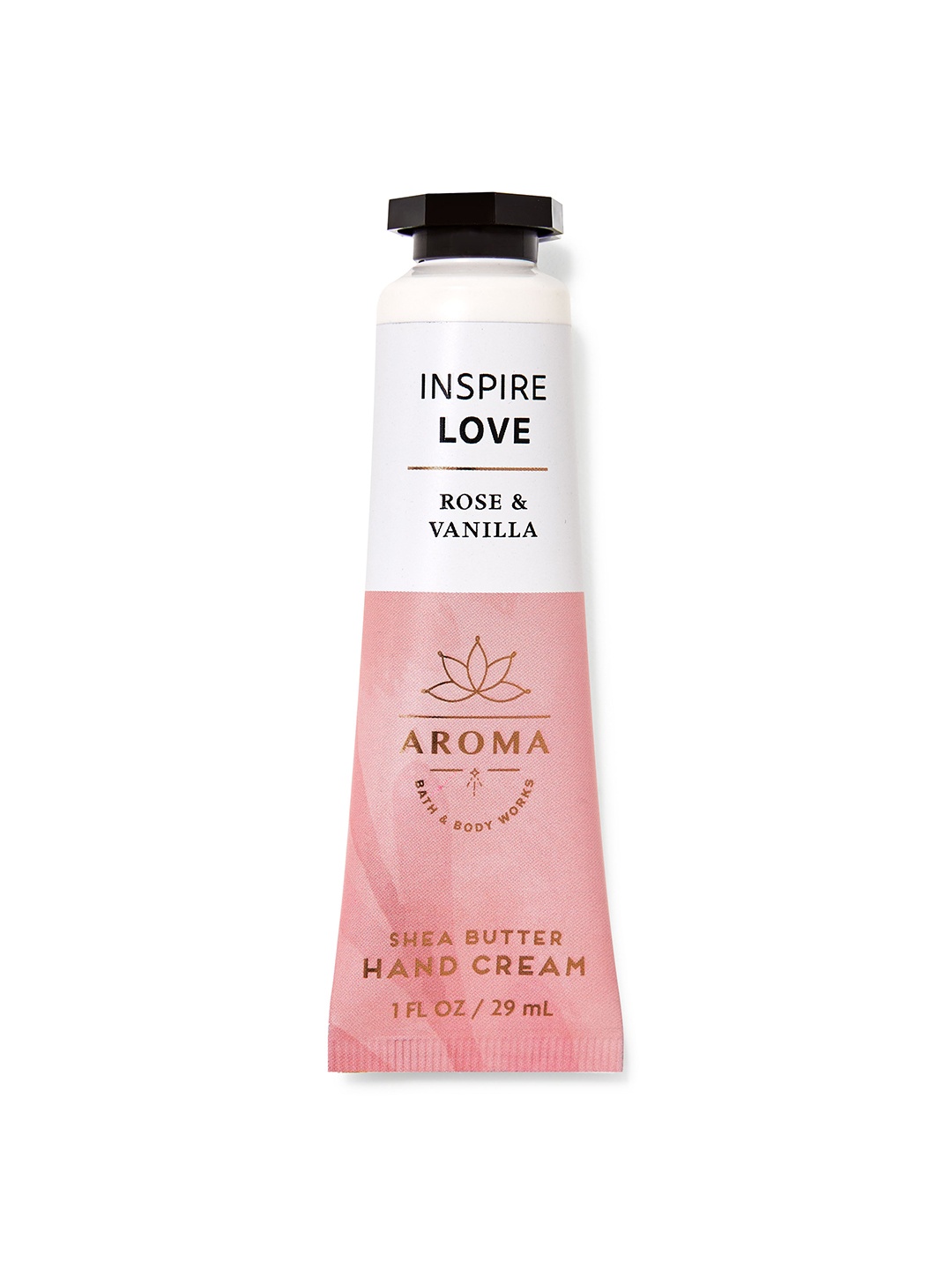 Bath & Body Works Inspire Love Rose Vanilla Hand Cream with Shea Butter - 29 ml, Pink
Bath & Body Works Inspire Love Rose Vanilla Hand Cream with Shea Butter - 29 ml, Pink