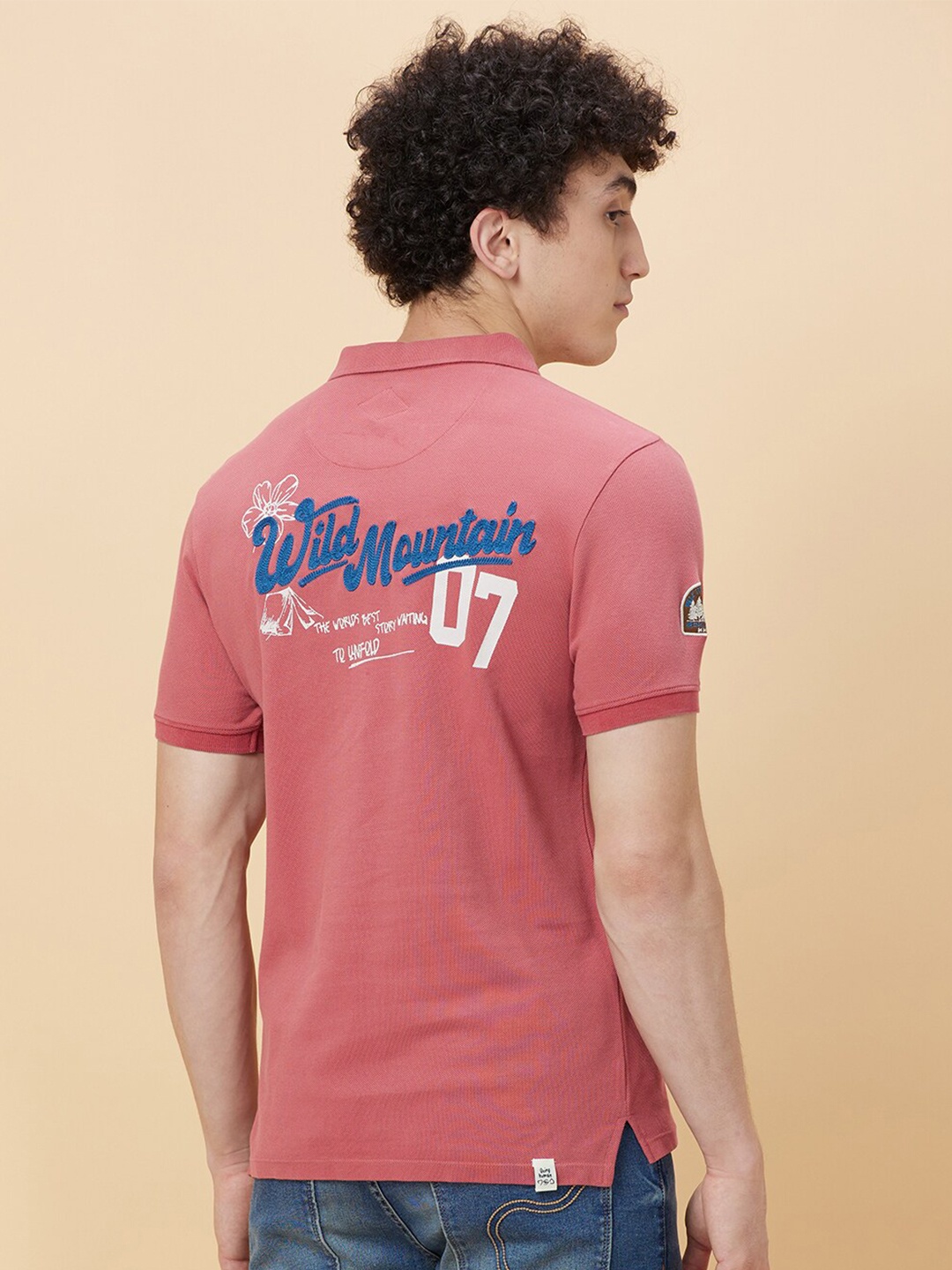 Being Human Typography Printed Polo Collar Short Sleeves Pockets Regular T-shirt, Red
Being Human Typography Printed Polo Collar Short Sleeves Pockets Regular T-shirt, Red