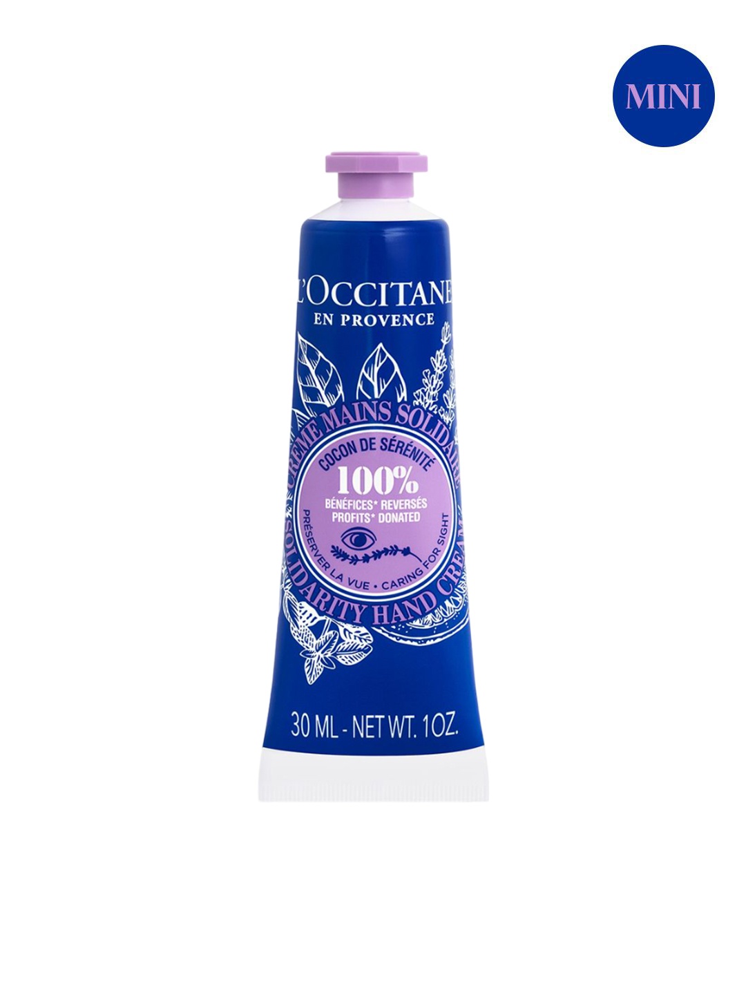 L'Occitane en Provence Solidarity Hand Cream Infused With Shea Butter-30ml, Transparent
L'Occitane en Provence Solidarity Hand Cream Infused With Shea Butter-30ml, Transparent