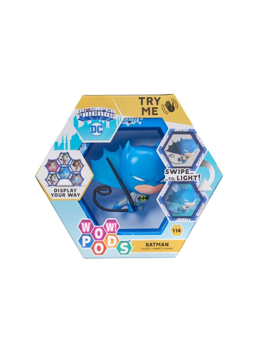 Entertainment Store Unisex Blue Batman Dc Superfriends Lightup Batman Pod Toys
Entertainment Store Unisex Blue Batman Dc Superfriends Lightup Batman Pod Toys