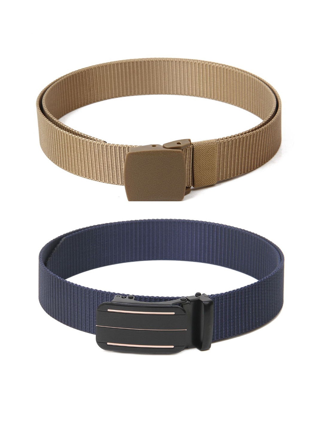 Calvadoss Girls Set Of 2 Textured Belts, Beige 
Calvadoss Girls Set Of 2 Textured Belts, Beige