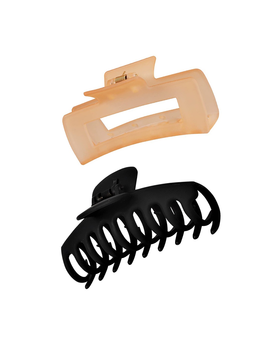 Xivir Women Set of 2 Claw Clip, Black
