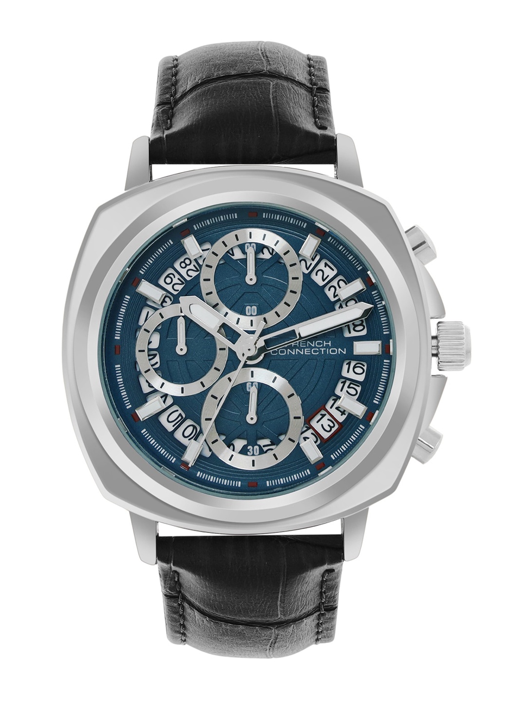 French Connection Men Dial & Leather Straps Chronograph Analogue Watch FCF02BL-U, Blue
French Connection Men Dial & Leather Straps Chronograph Analogue Watch FCF02BL-U, Blue