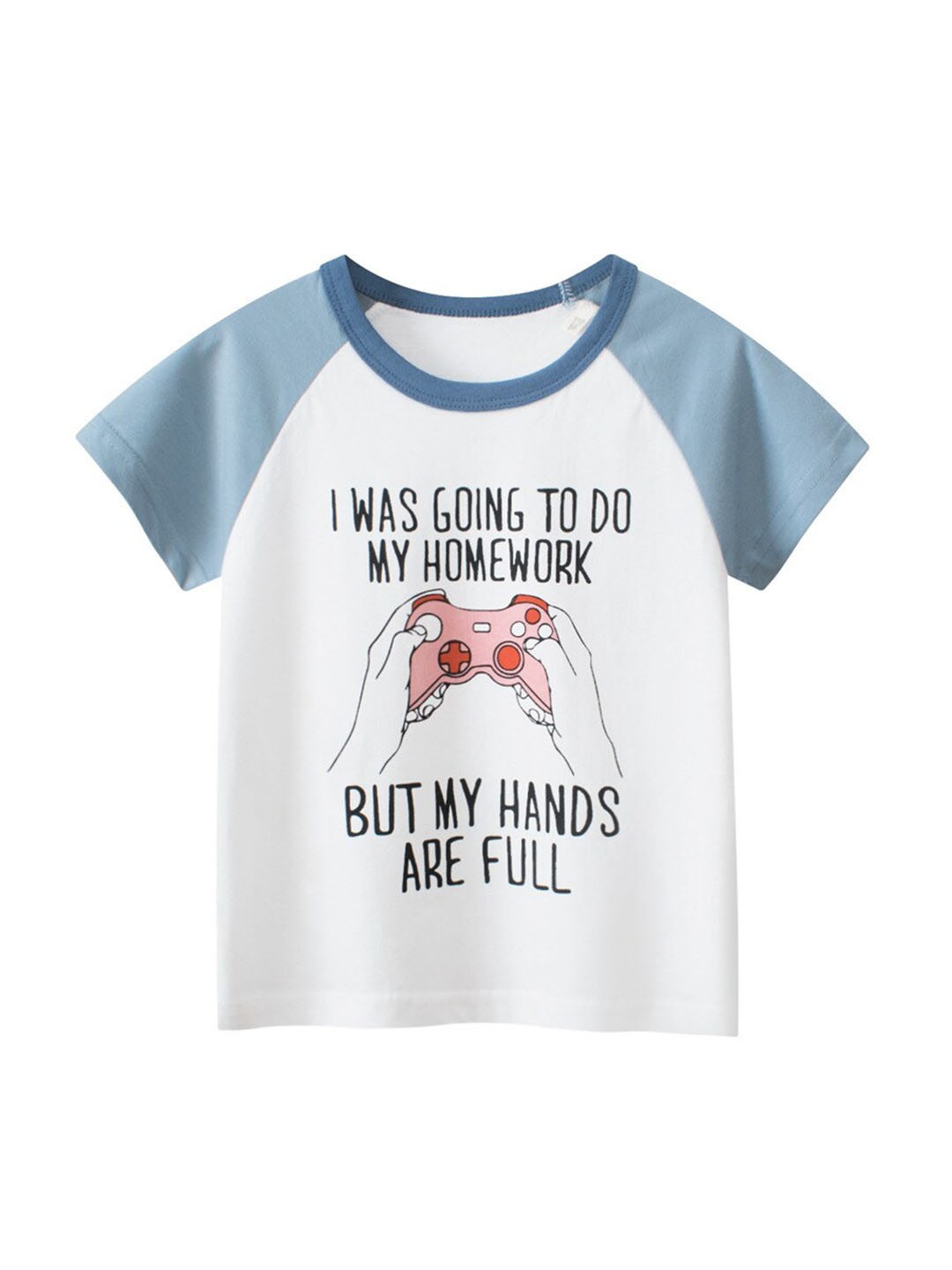 StyleCast x Revolte Boys Typography Printed Short Sleeves Round Neck Cotton T-shirt, Blue
StyleCast x Revolte Boys Typography Printed Short Sleeves Round Neck Cotton T-shirt, Blue