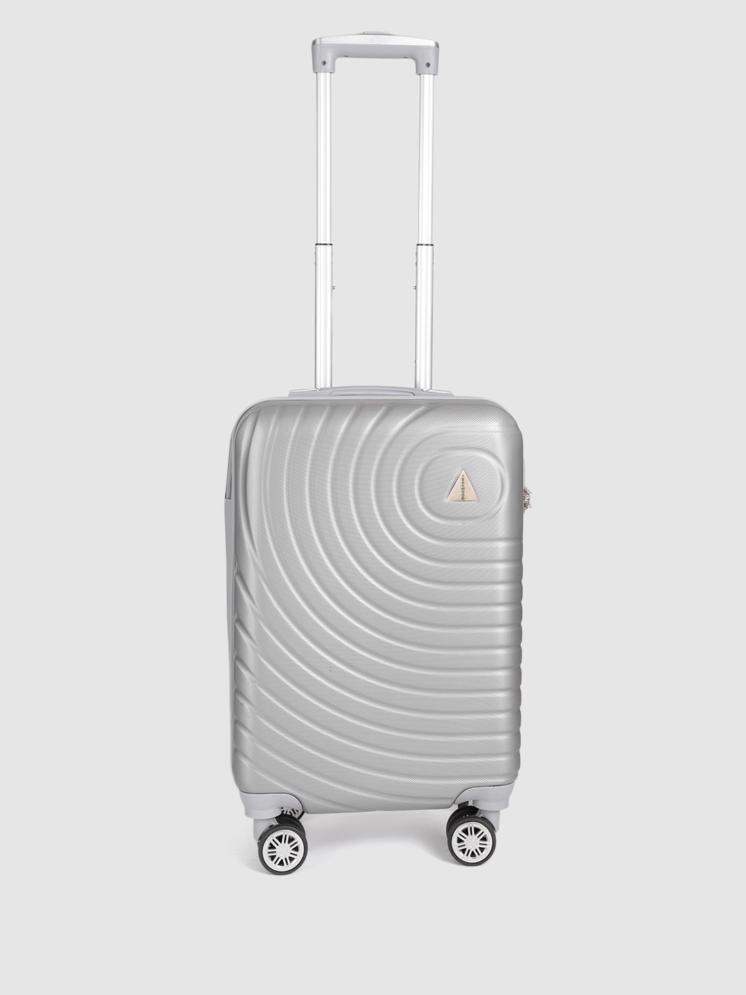 Teakwood Leathers Magnet 360 Degree Rotation Hard-Sided Cabin-Sized Trolley Bag 32L, Silver
Teakwood Leathers Magnet 360 Degree Rotation Hard-Sided Cabin-Sized Trolley Bag 32L, Silver
