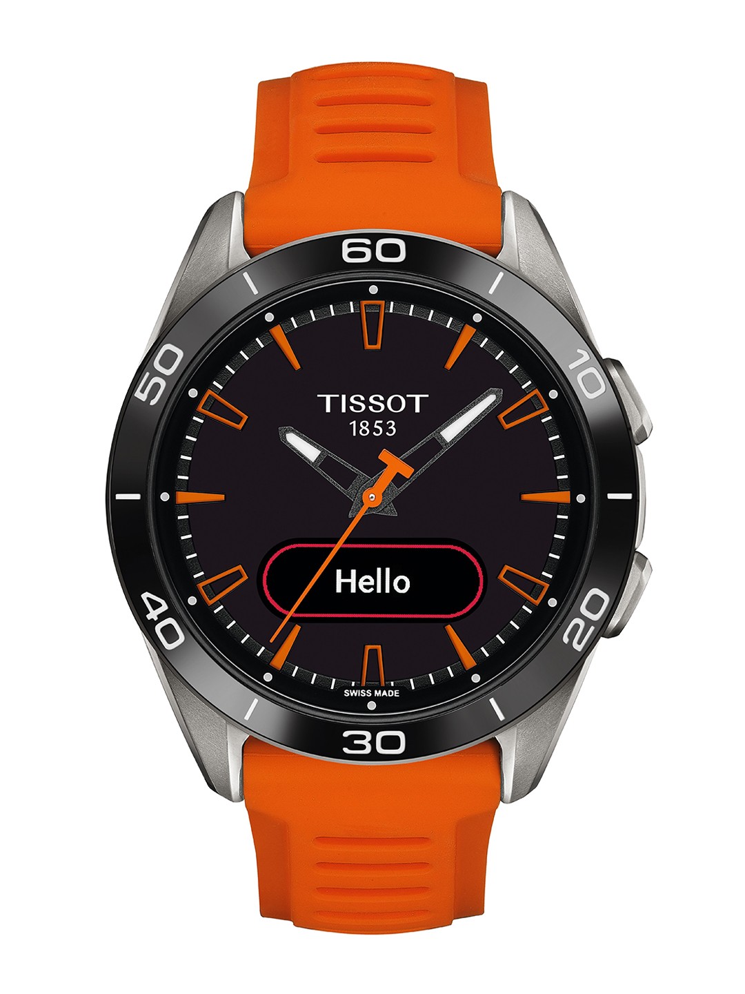 TISSOT Unisex TIisot T-Touch Connect Sport T1534204705102 Straps Analogue Bluetooth Watch, Black
TISSOT Unisex TIisot T-Touch Connect Sport T1534204705102 Straps Analogue Bluetooth Watch, Black