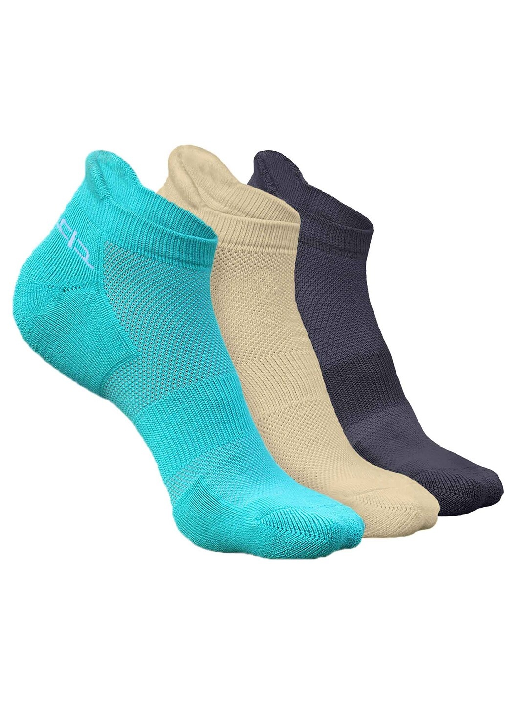 Heelium Women Pack of 3 Bamboo Super Soft & Odour-Free Breathable Ankle-Length Socks, Blue
Heelium Women Pack of 3 Bamboo Super Soft & Odour-Free Breathable Ankle-Length Socks, Blue