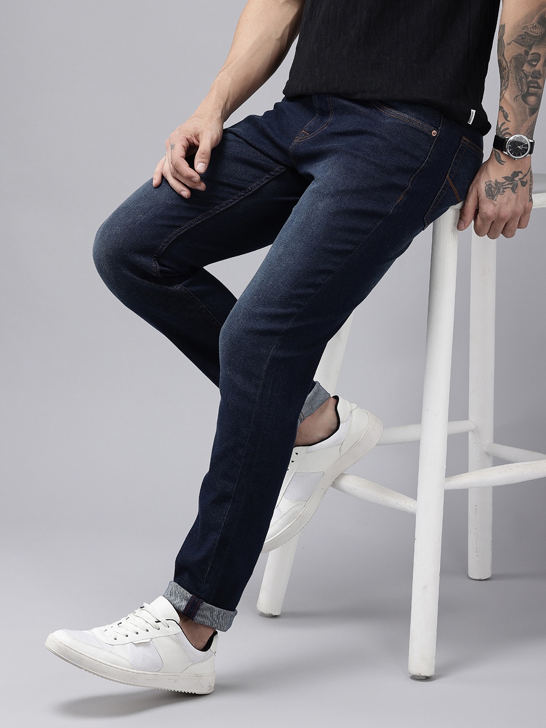 U.S. Polo Assn. Denim Co. Men Brandon Slim Tapered Fit Light Fade Stretchable Jeans, Blue
U.S. Polo Assn. Denim Co. Men Brandon Slim Tapered Fit Light Fade Stretchable Jeans, Blue