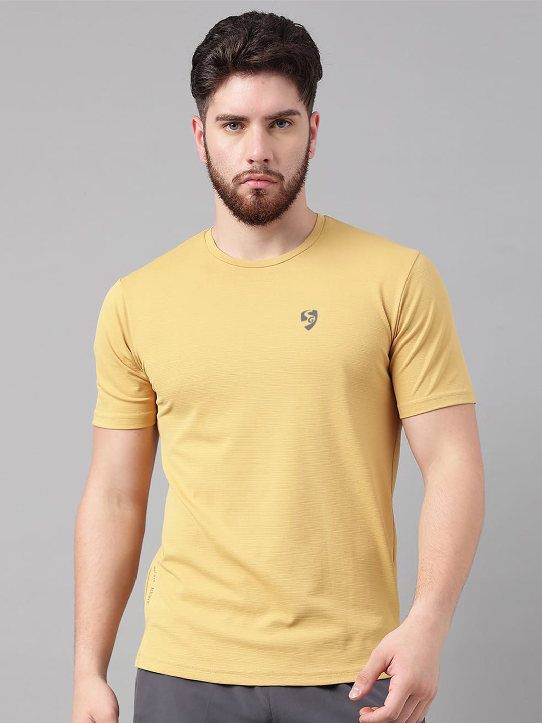 SG Men T-shirt, Yellow