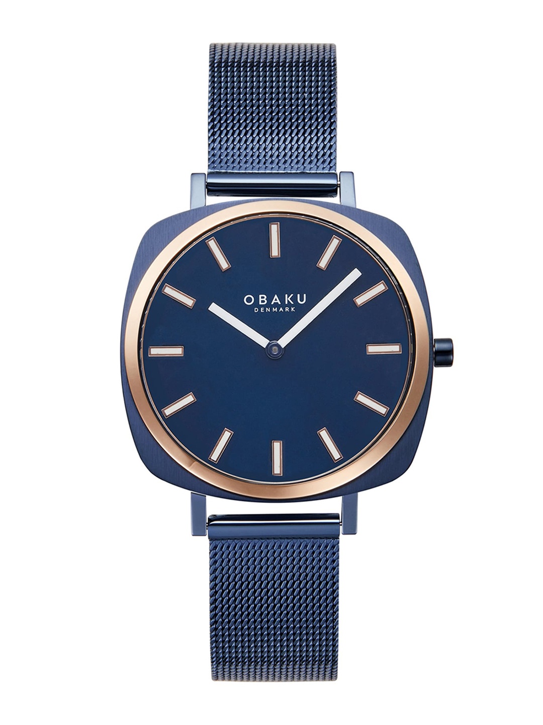 Obaku Punkter Lille Ocean Women Stainless Steel Straps Analogue Watch V296LXSLML, Blue
Obaku Punkter Lille Ocean Women Stainless Steel Straps Analogue Watch V296LXSLML, Blue